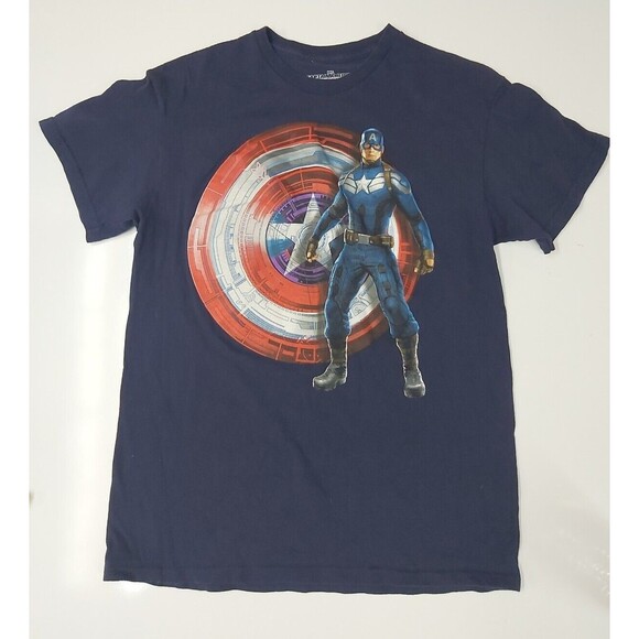 Captain America The Winter Soldier Graphic T Shirt Size medium - Picture 1 of 9